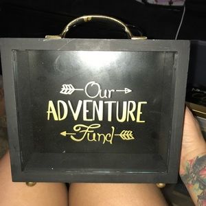 Black and Gold Adventure Fund Box